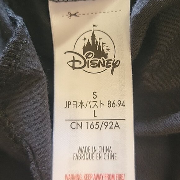 DISNEY Mickey Ears Rainbow Sequin Pride Sparkle Glam Crew Neck Black Tank Top S - Picture 6 of 10